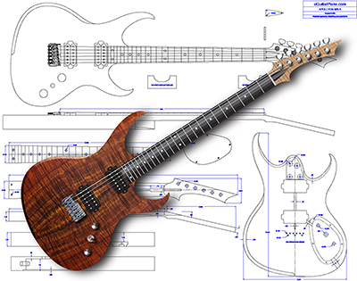 eguitarplans.com blog: There's No Substitute For Red!